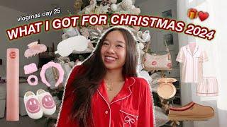 WHAT I GOT FOR CHRISTMAS 2024 *haul* | Vlogmas Day 25