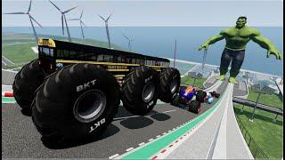 Epic High Speed Car Jumps #137 – BeamNG Drive | BeamNG Lifestyle#beamngdrive #monster #usa