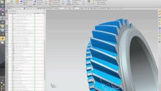 Automated involute gear and spline construction using Siemens NX 10 and GearDesigner