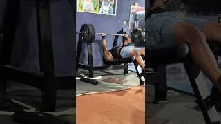 Decline Bench press 100 X10 Reps️#shorts #monday #chestworkout #trendingshorts#motivation