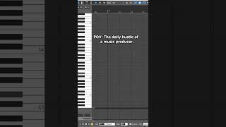 What 90% of being a music producer actually looks like #musicproducer #producerlife