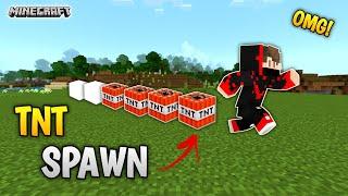 Minecraft But, TNT Spawn Every 10 Seconds | Minecraft Pocket Edition 1.20