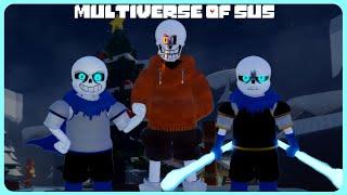 The J,Swap Sans & Underverse Swap Sans showcase [Multiverse Of SUS]