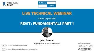 Webinar: Revit Fundamentals - Part 1