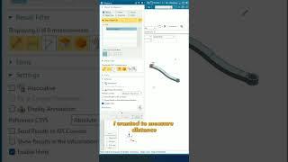 How to measure projected distance in nx 19 #siemens #tutorial #nxcad #techdesign #siemensnx