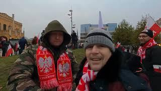 POLES CELEBRATE their INDEPENDENCE DAY in WROCLAW, POLAND!