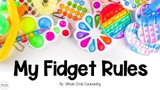 Rules for Using a Fidget Tool Social Story Classroom Video