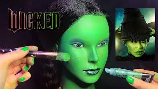 ASMR Wicked Elphaba Makeup on Mannequin (Whispered)