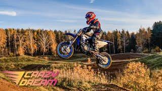 Ребенок в 7 лет отжигает на Yamaha YZ 65