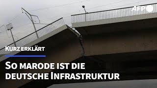 Kurz erklärt: So marode ist Deutschlands Infrastruktur | AFP