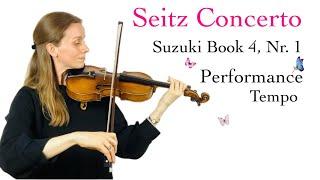 Seitz Violin Concerto - Suzuki Book 4 