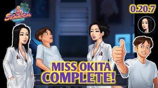 Miss okita quest(complete) in Summertime Saga