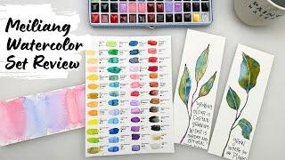 My Unfiltered Review Of The Meiliang Solid Watercolor Set