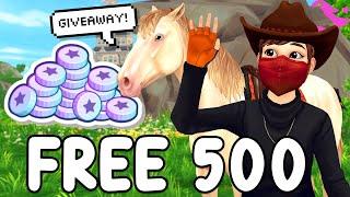 *NEW* FREE 500 STAR COINS CODE!! STAR STABLE GIVEAWAY!!