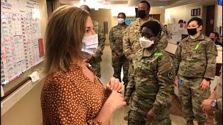 WATCH NOW: NC National Guard arrives at Alamance County hospital