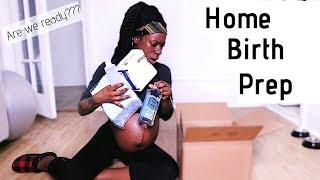 Home Birth Prep + Birth Kit Unboxing/Supply list || Water Birth