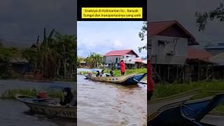 perahu ces sungai mahakam