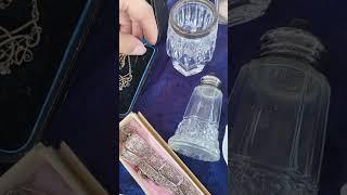 Antique jewelry. My girls took it. #vintage #review #porcelain #finds #fleamarket #flohmarkt