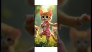 cute cat ka dance 