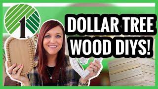 DOLLAR TREE WOOD DIYS YOU HAVE TO TRY | GRAB NEW DOLLAR TREE WOOD BLANKS NOW!