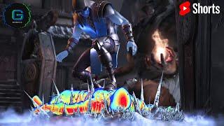 Mortal Kombat X Sub Zero Bed Of Ice Fatality in reverse #shorts