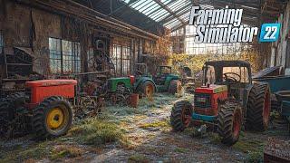 Finding 6 Abandoned Farms Full of Tractors and equipment on Farming Simulator 22