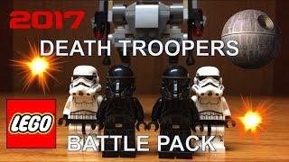 LEGO Star Wars 2017 Imperial DEATH TROOPER Battle Pack Set Review 75165