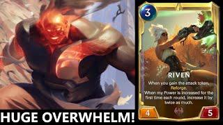 THE BEST OVERWHELM DECK IN LEGENDS OF RUNETERRA | LoR | Legends of Runeterra Gampelay | Riven Zed