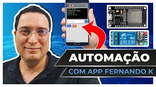 Automação com APP Fernando K