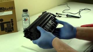 HP 505x Toner Refill Kit.