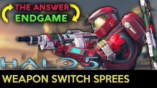 Halo 5: Guardians - Weapon Switch Spree - The Answer + Endgame (Warzone Turbo Unfriggenbelievable)