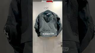 ALPINESTARS MISSILE V2 IGNITION LEATHER BLACK JACKET | Get Your ALPINESTARS From Bikegear.in