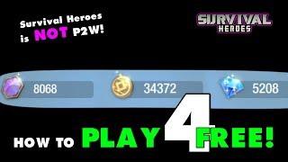 How to F2P Survival Heroes MOBA Battle Royale. FREE GAMES!!!