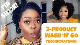 JUICY 2-PRODUCT WASH 'N GO ROUTINE (TheChicNatural Technique)