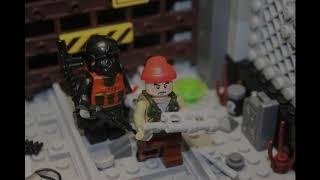 LEGO METRO 2033 самоделка "Мертвые тоннели"