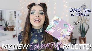 WOAH! MY FIRST MEGA PALETTE WITH COLOURPOP! diz is crazy!
