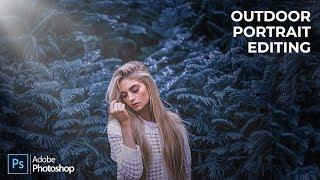 Photoshop Tutorial - Outdoor Portrait Editing | How to edit outdoor photo