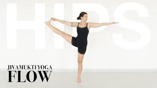 20 min. Jivamukti Yoga // Hip opening class // Flow for stress relief