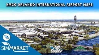 KMCO ORLANDO INTERNATIONAL AIRPORT | TAXI2GATE | MSFS2020 | SIMMARKET TRAILER 4K