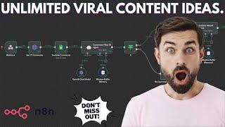 How to Turn YouTube Comments into VIRAL Content Ideas on N8N!