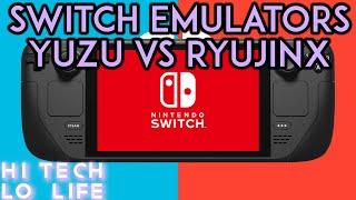 「Steam Deck」 Nintendo Switch Emulation on Steam Deck Vol 3: Yuzu vs Ryujinx