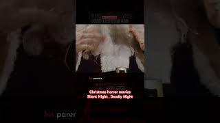 Christmas horror movies, Silent Might, Deadly Night  #christmas #christmasmovie  #santa #santaclaus