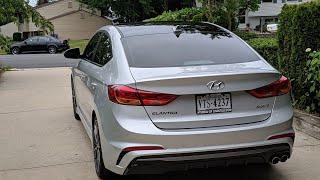 2018 Hyundai Elantra antenna removal