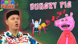 Убегаем от голодных свиней в Hungry Pig