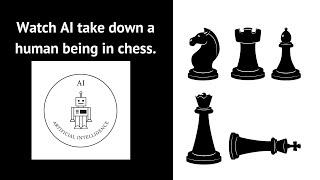 Watch AI take down a human being in chess