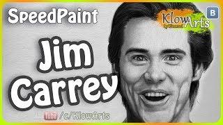 Jim Carrey ( Джим Керри) Digital Portrait in Photoshop