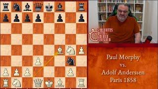 5 Minutes with GM Ben Finegold: Morphy vs Anderssen, Paris 1858