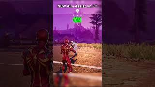 NEW AIM ASSIST ON PC IN FORTNITE #thrxve #fortnite #glitch