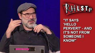 Adam Buxton on a recent spam email, and actually getting hacked - from RHLSTP 531