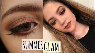 SUMMER GLAM MAKEUP LOOK